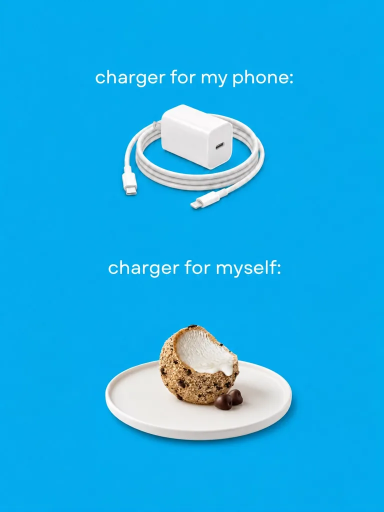 Postbae example post about a charger for a phone