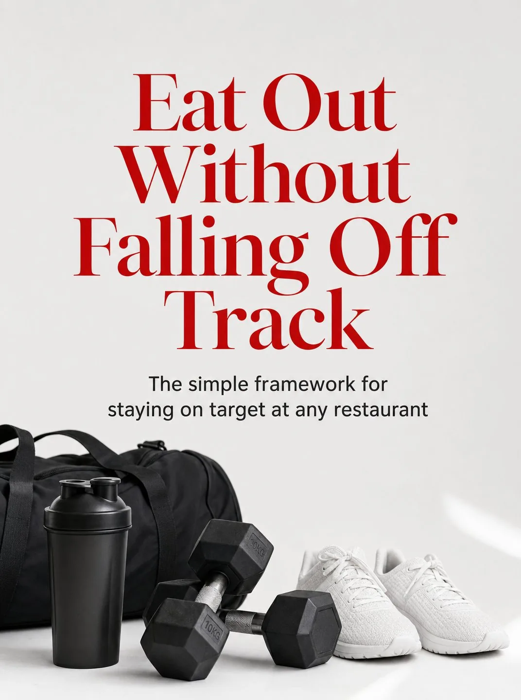 Carousel slide 1 from a Postbae example about eating out without falling off track