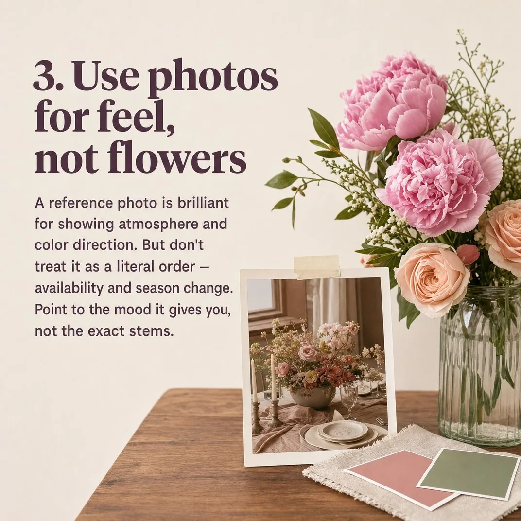 Carousel slide 3 from a Postbae example about why your florist got it wrong