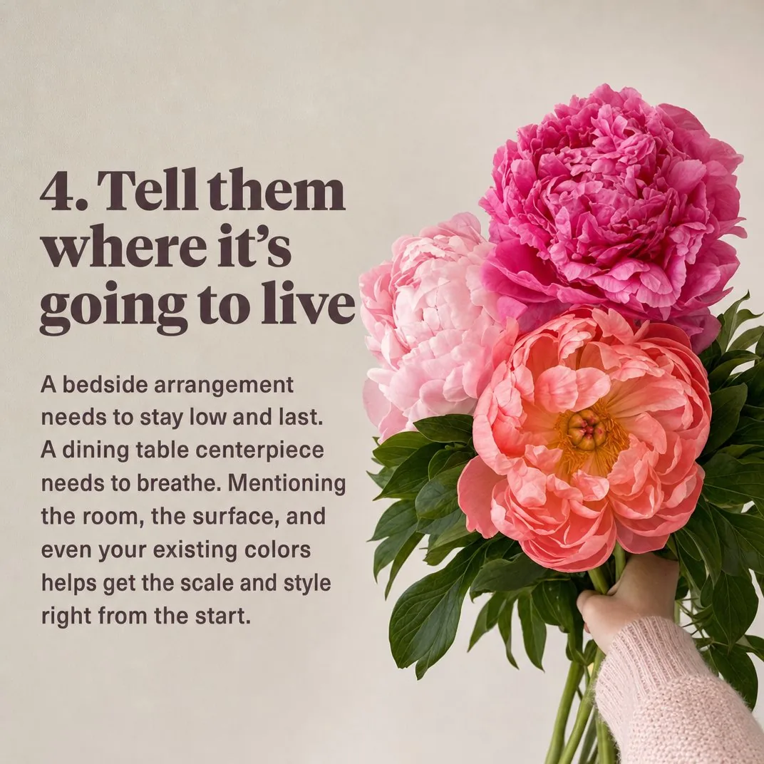 Carousel slide 4 from a Postbae example about why your florist got it wrong